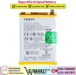 Oppo A15s Original Battery Price In Pakistan