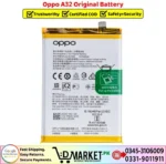 Oppo A32 Original Battery Price In Pakistan
