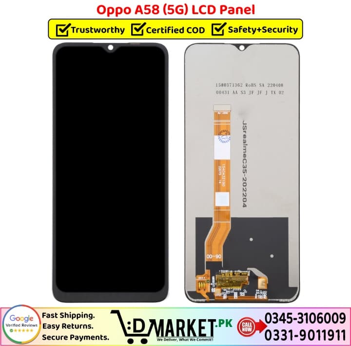 Oppo A58 5G LCD Panel Price In Pakistan 1 2