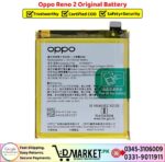 Oppo Reno 2 Original Battery Price In Pakistan