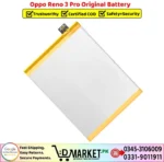 Oppo Reno 3 Pro Original Battery Price In Pakistan
