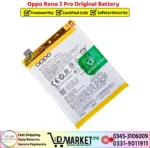 Oppo Reno 3 Pro Original Battery Price In Pakistan