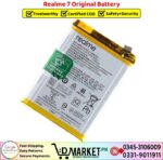 Realme 7 Original Battery Price In Pakistan