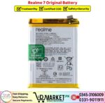 Realme 7 Original Battery Price In Pakistan