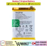 Realme 7 Original Battery Price In Pakistan