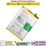 Realme C21 Original Battery Price In Pakistan
