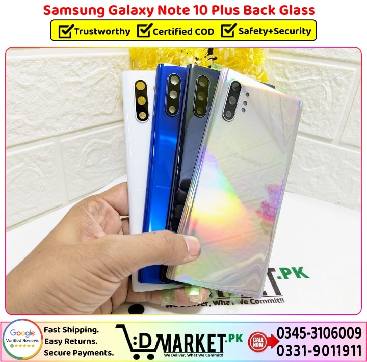 Samsung Galaxy Note 10 Plus Back Glass Price In Pakistan