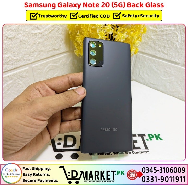 Samsung Galaxy Note 20 5G Back Glass Price In Pakistan
