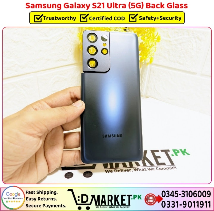 Samsung Galaxy S21 Ultra 5G Back Glass Price In Pakistan