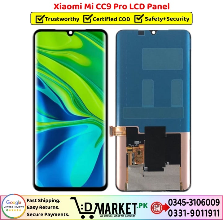 Xiaomi Mi CC9 Pro LCD Panel Price In Pakistan