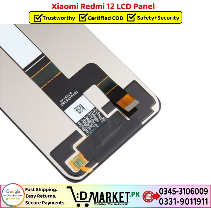 Xiaomi Redmi 12 LCD Panel Price In Pakistan