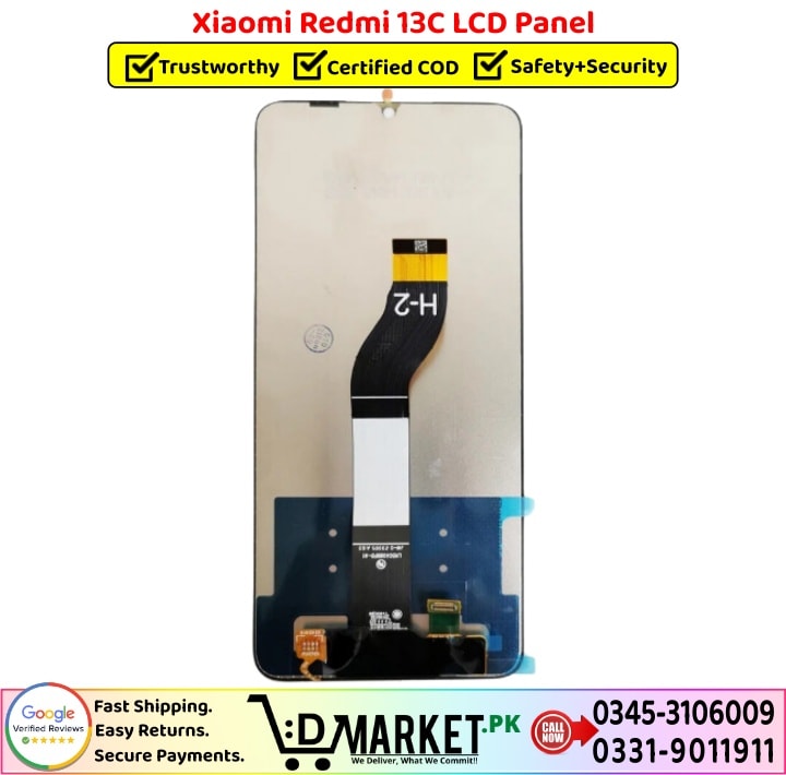 Xiaomi Redmi 13C LCD Panel Price In Pakistan