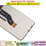 Xiaomi Redmi 13C LCD Panel Price In Pakistan
