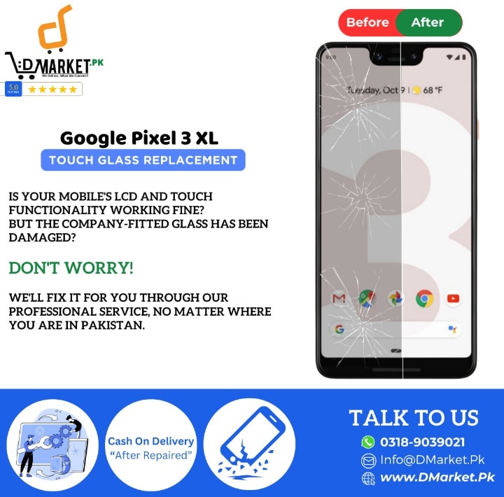 Google Pixel 3 XL Touch Glass Repair Cost Google Pixel 3 XL Touch Glass Repair Cost