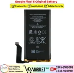 Google Pixel 6 Original Battery Price In Pakistan