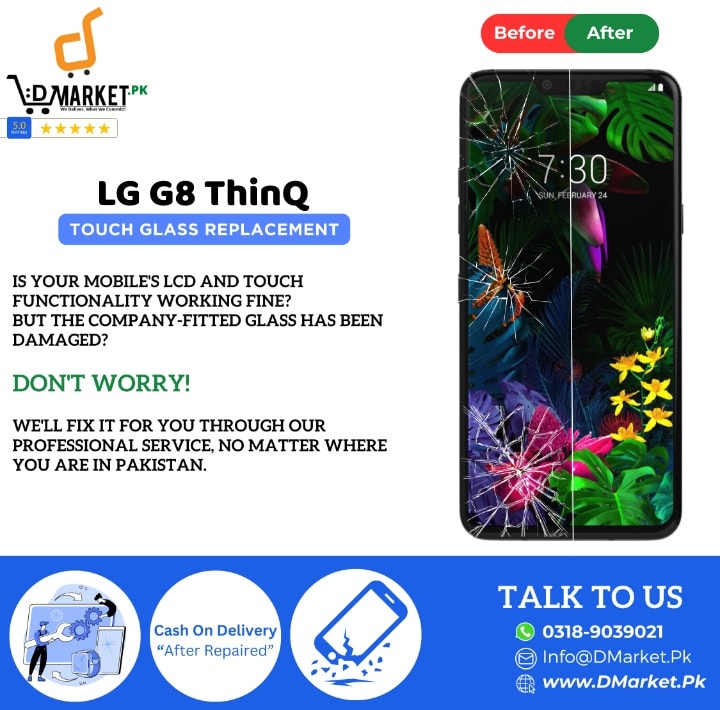 LG G8 ThinQ Touch Glass Repair Cost