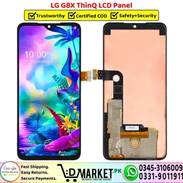 LG G8X ThinQ LCD Panel - DMarket.Pk