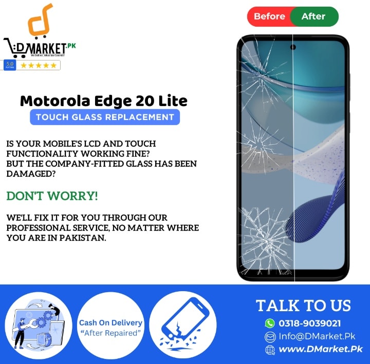 Motorola Edge 20 Lite Touch Glass Repair Cost