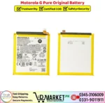 Motorola G Pure Original Battery Price In Pakistan