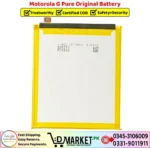 Motorola G Pure Original Battery Price In Pakistan