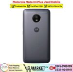 Motorola Moto E4 Plus Used Price In Pakistan