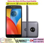 Motorola Moto E4 Plus Used Price In Pakistan