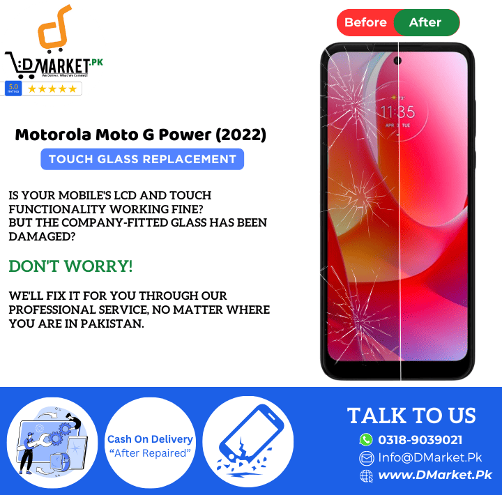 Motorola Moto G Power (2022) Touch Glass Repair Cost