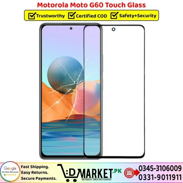 Motorola Moto G60 Touch Glass Price In Pakistan