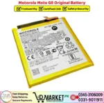 Motorola Moto G8 Original Battery Price In Pakistan