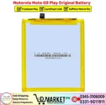 Motorola Moto G8 Play Original Battery Price In Pakistan
