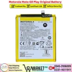 Motorola Moto G8 Play Original Battery Price In Pakistan