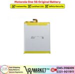 Motorola One 5G Original Battery Price In Pakistan