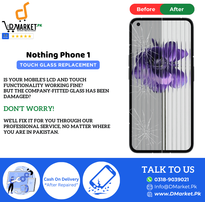 Nothing Phone 1 Touch Glass Repair Cost