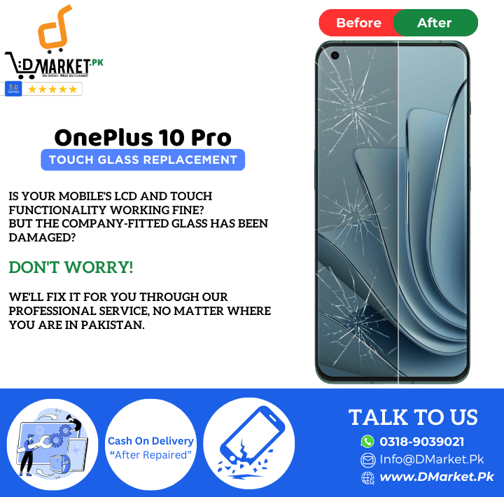 OnePlus 10 Pro Touch Glass Repair Cost