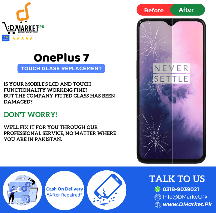 OnePlus 7 Touch Glass Repair Cost OnePlus 7 Touch Glass Repair Cost