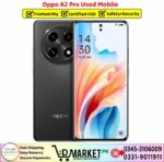 Oppo A2 Pro Used Price In Pakistan