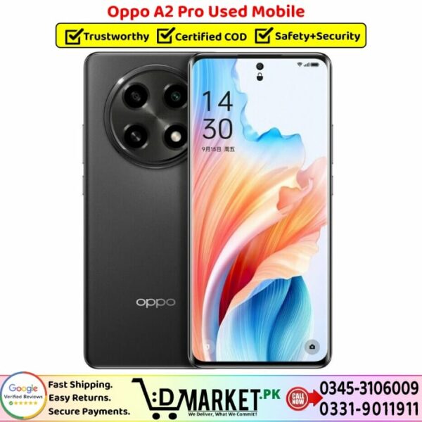 Oppo A2 Pro Used Price In Pakistan