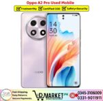 Oppo A2 Pro Used Price In Pakistan