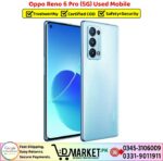 Oppo Reno 6 Pro 5G Used Price In Pakistan