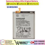 Samsung Galaxy A10e Original Battery Price In Pakistan