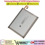 Samsung Galaxy A7 2018 Original Battery Price In Pakistan
