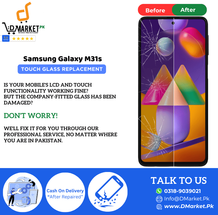 Samsung Galaxy M31s Touch Glass Repair Cost Samsung Galaxy M31s Touch Glass Repair Cost