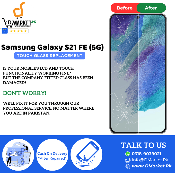 Samsung Galaxy S21 FE (5G) Touch Glass Repair Cost