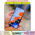 Samsung Galaxy S23 Used Price In Pakistan