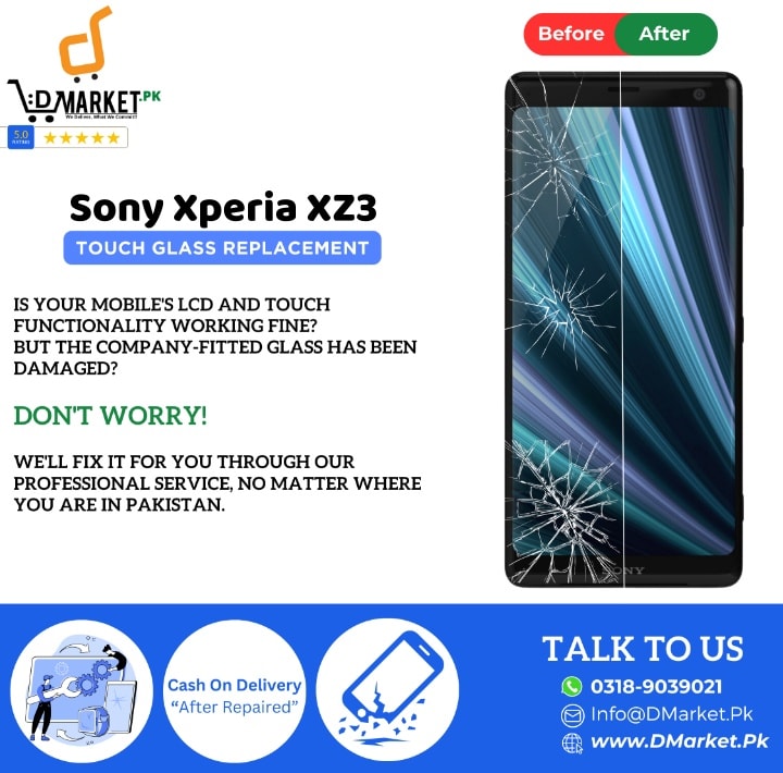 Sony Xperia XZ3 Touch Glass Repair Cost