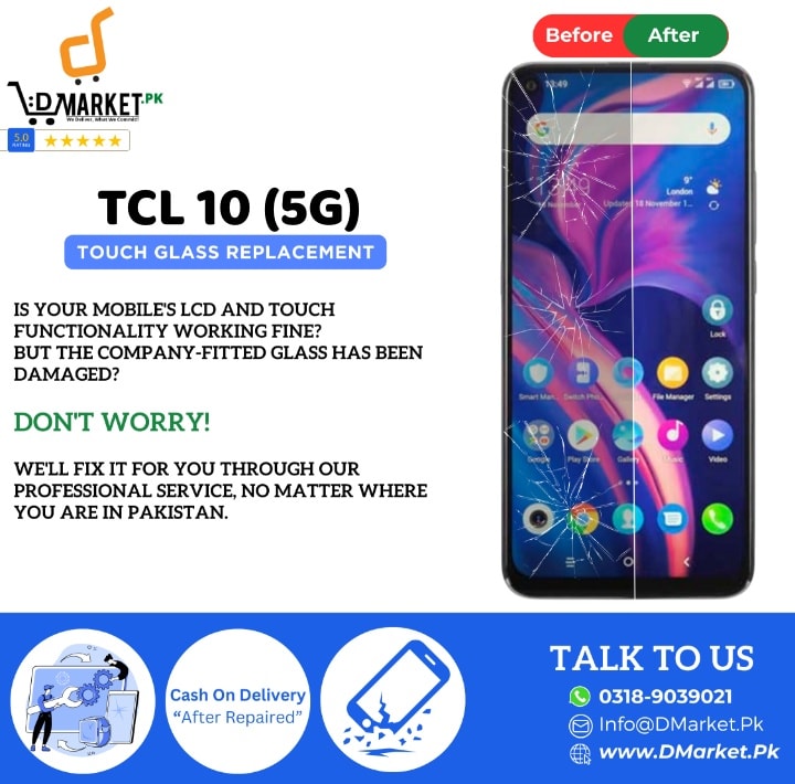 TCL 10 5G Touch Glass Repair Cost