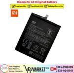 Xiaomi Mi A3 Original Battery Price In Pakistan