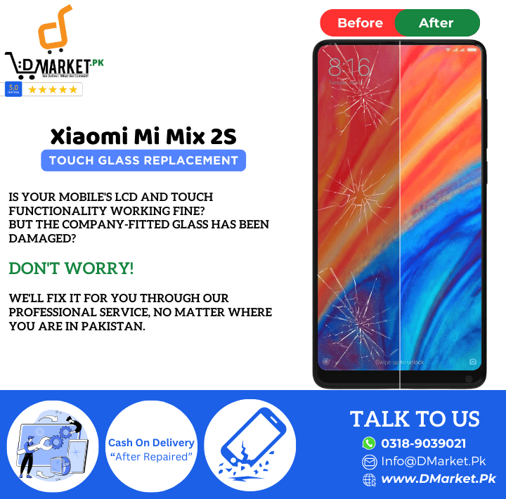 Xiaomi Mi Mix 2S Touch Glass Repair Cost Xiaomi Mi Mix 2S Touch Glass Repair Cost