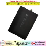 Xiaomi Poco X3 Original Battery Price In Pakistan