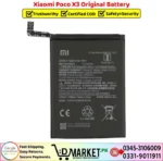 Xiaomi Poco X3 Original Battery Price In Pakistan